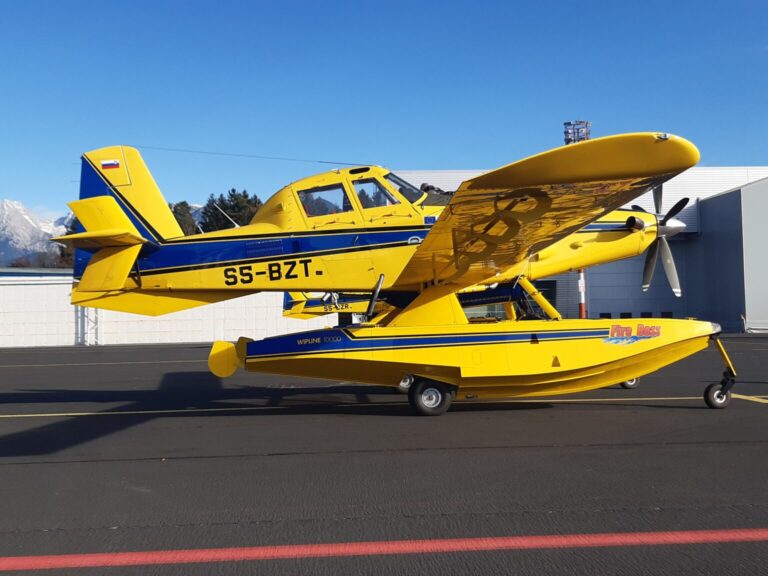 Slovenia Converts Two Air Tractor AT-802’s Into Fire Boss Amphibian Configuration – Aerial Fire