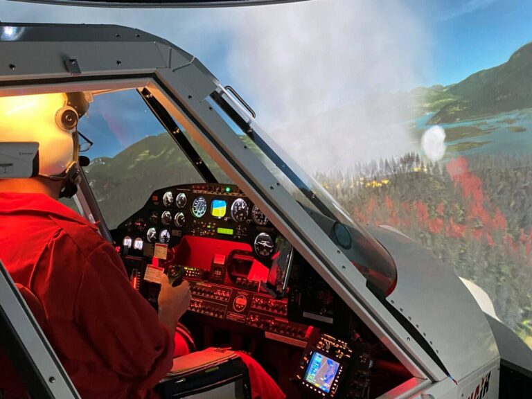 Conair’s multi-group simulators first to be certified for aerial firefighting – Skies Magazine